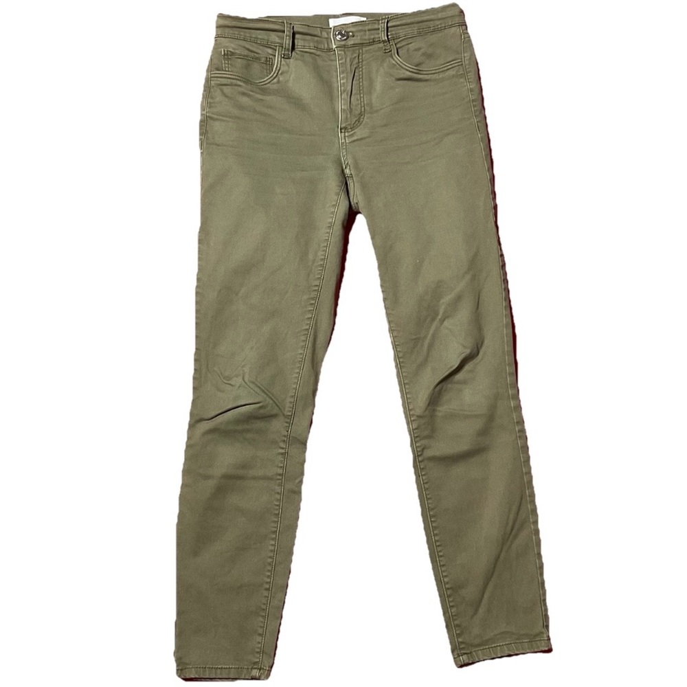 LOFT Olive Green Five-Pocket Skinny Pants Women’s Size 25/0 - EUC